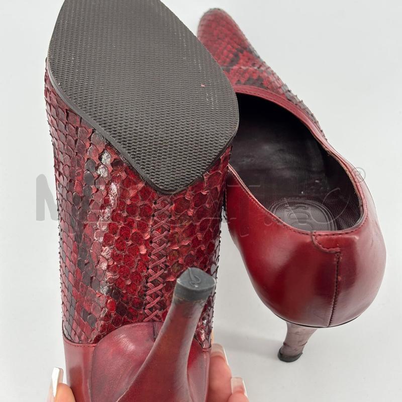 DECOLLETE TOD'S BORDEAUX PITO | Mercatino dell'Usato Roma torrevecchia 5