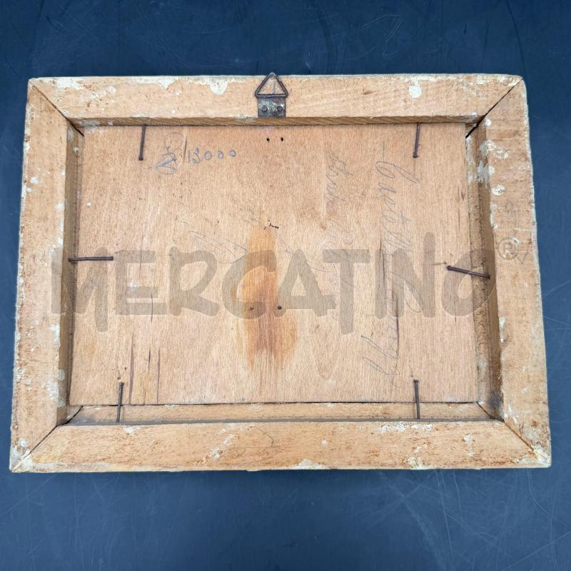 DIPINTO SU LEGNO VISTA CASTELLO | Mercatino dell'Usato Roma torrevecchia 5