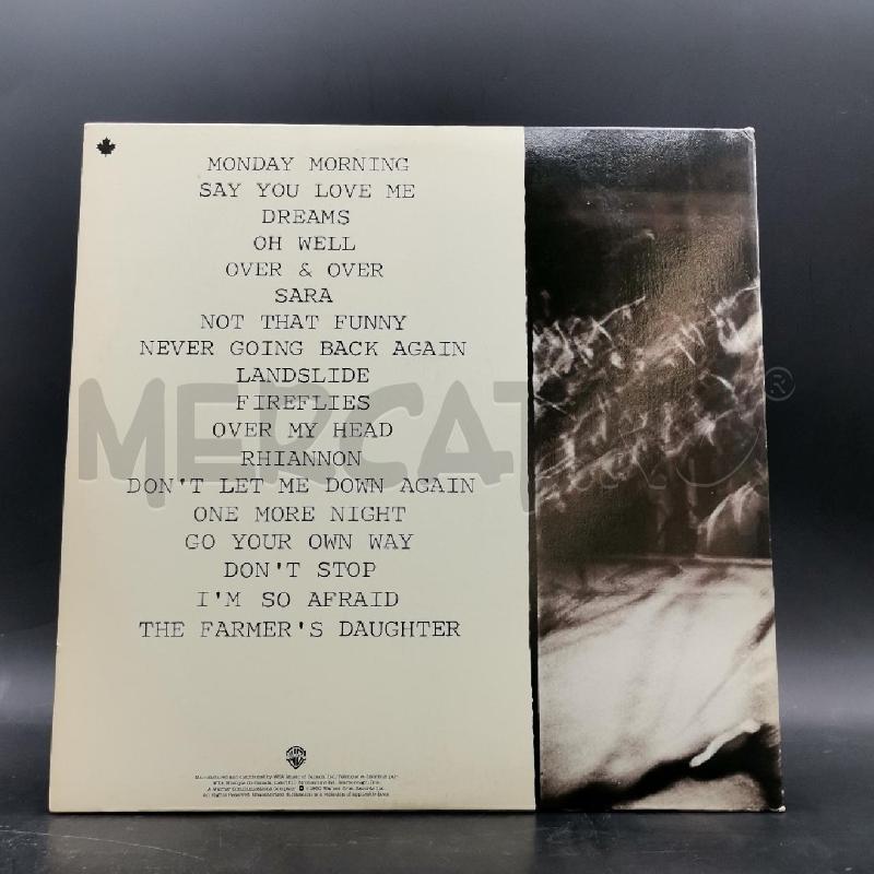 DISCO 33/G FLEETWOOD MAC LIVE | Mercatino dell'Usato Roma torrevecchia 2