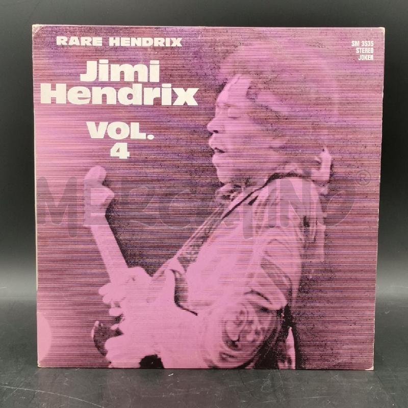 DISCO 33/G JIMI HENDRIX VOL4 | Mercatino dell'Usato Roma torrevecchia 1