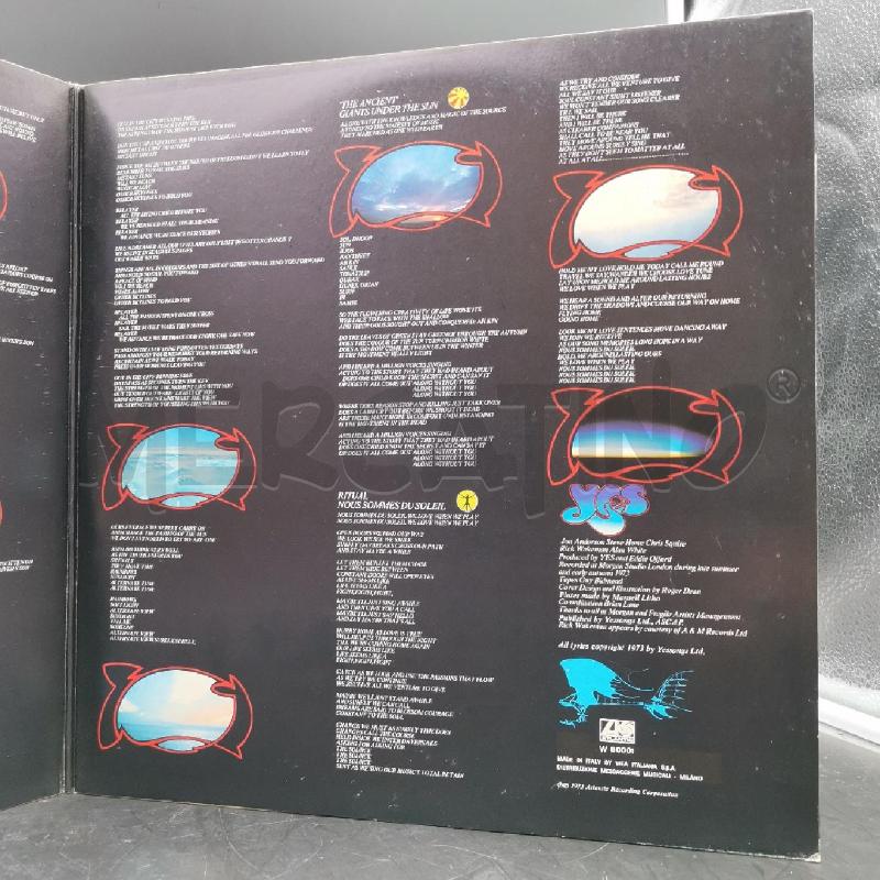 DISCO 33/G TALES FROM TOPOGRAPHIC OCEANS | Mercatino dell'Usato Roma torrevecchia 4