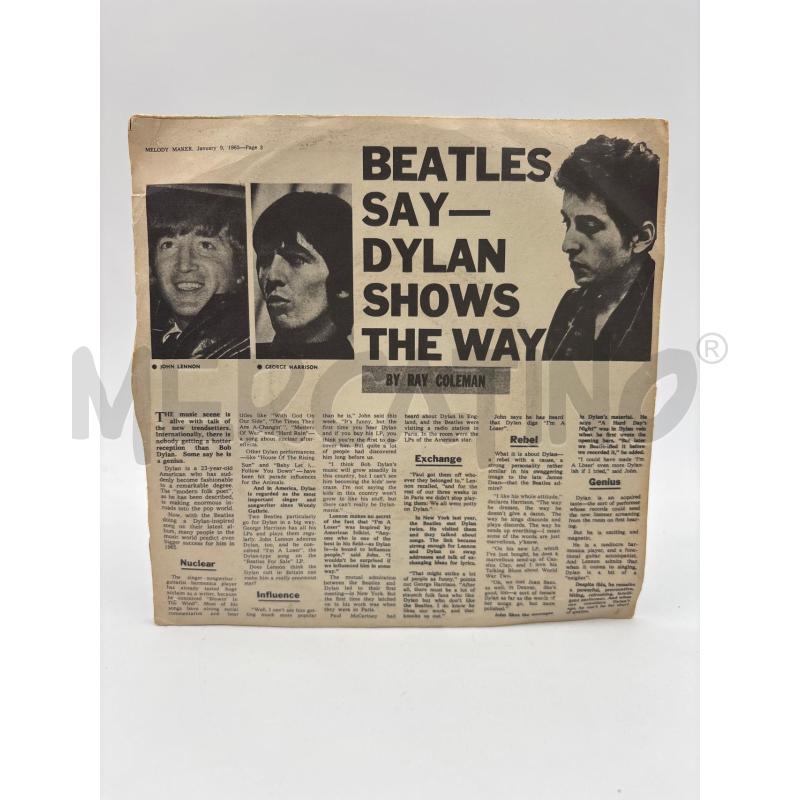 DISCO 45/G BOB DYLAN | Mercatino dell'Usato Roma torrevecchia 2