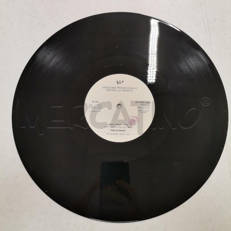 DISCO 45/G OKAY OKAY PINO D'ANGIO | Mercatino dell'Usato Roma torrevecchia 2