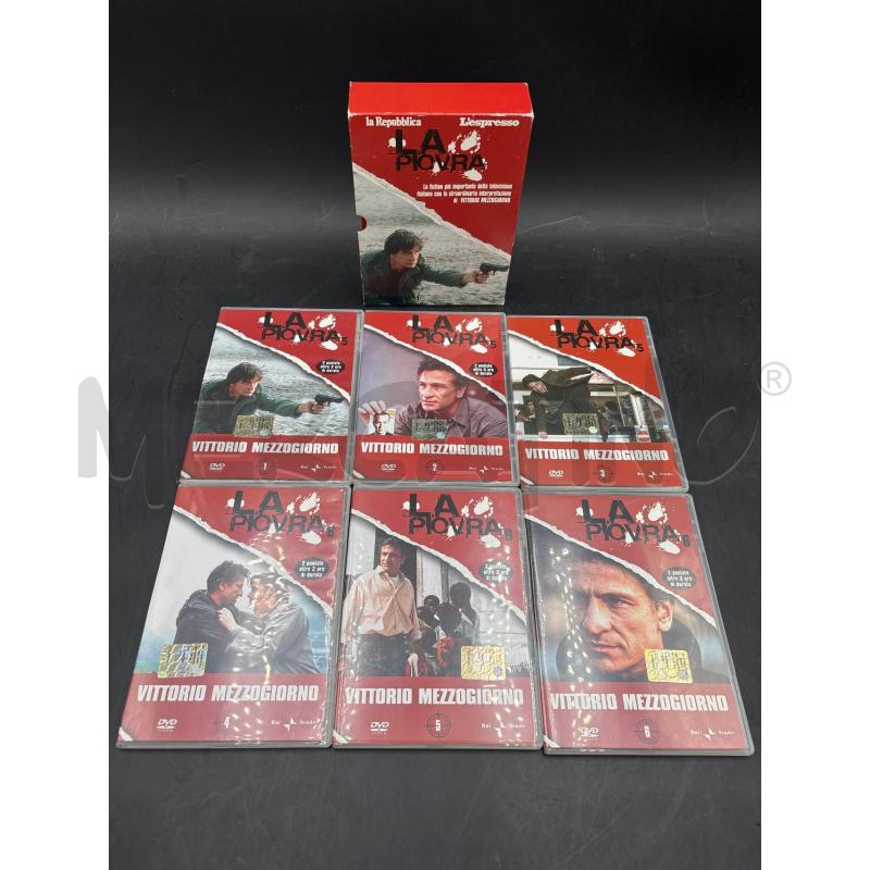 DVD COFANETTO LA PIOVRA | Mercatino dell'Usato Roma torrevecchia 3