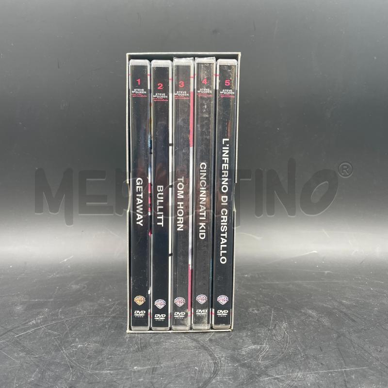 DVD COFANETTO STEVE MCQUEEN | Mercatino dell'Usato Roma torrevecchia 2