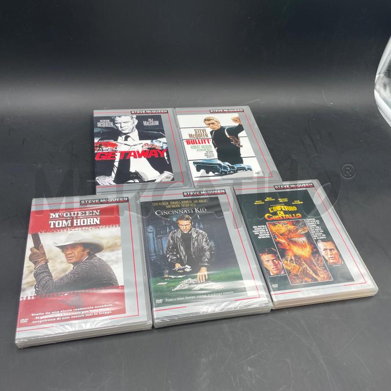 DVD COFANETTO STEVE MCQUEEN | Mercatino dell'Usato Roma torrevecchia 5