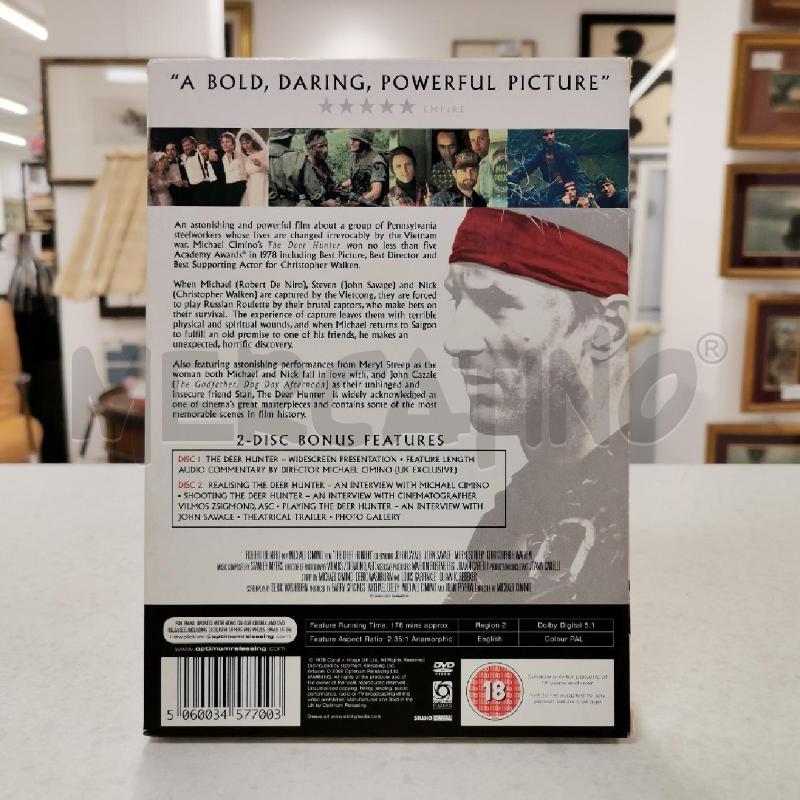 DVD COFANETTO THE DEER HUNTER 2 DISCHI | Mercatino dell'Usato Roma torrevecchia 2