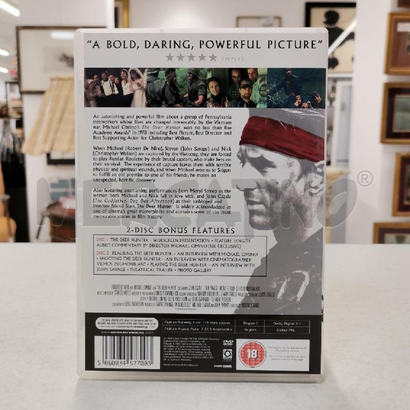 DVD COFANETTO THE DEER HUNTER 2 DISCHI | Mercatino dell'Usato Roma torrevecchia 4