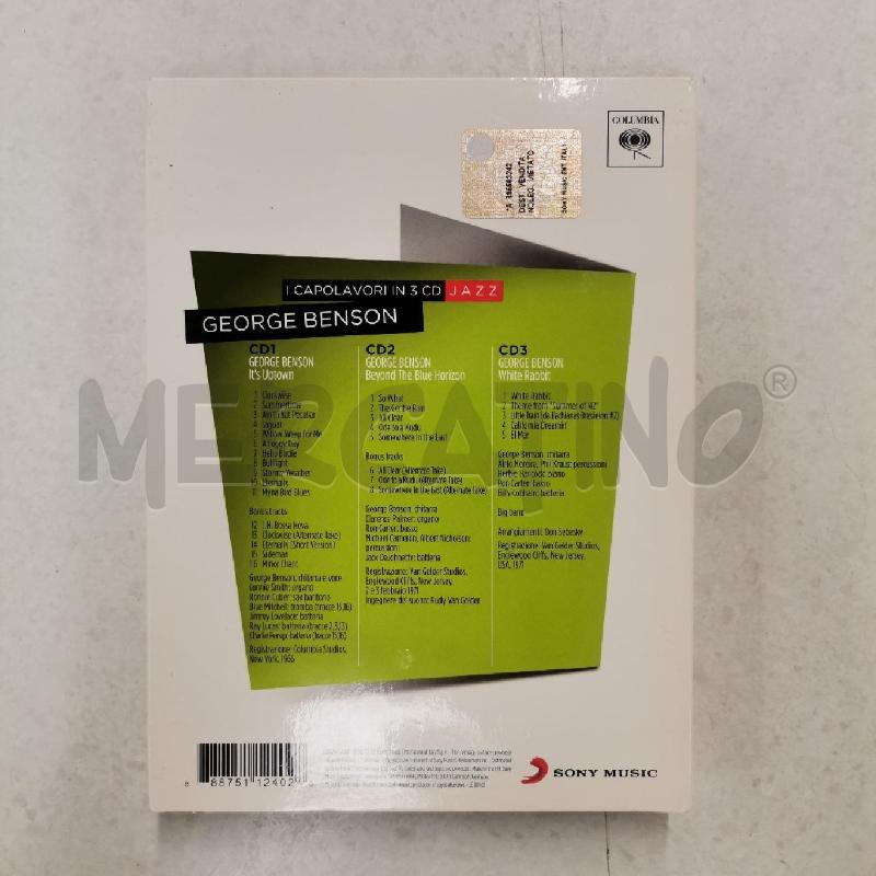 DVD GEORGE BENSON | Mercatino dell'Usato Roma torrevecchia 2