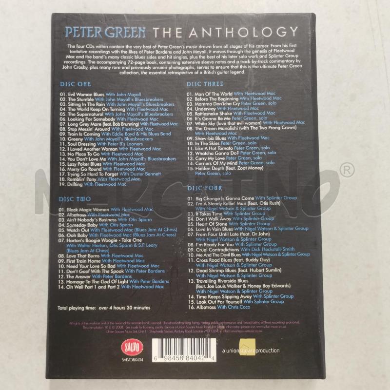 DVD PETER GREEM THE ANTHOLOGY | Mercatino dell'Usato Roma torrevecchia 2