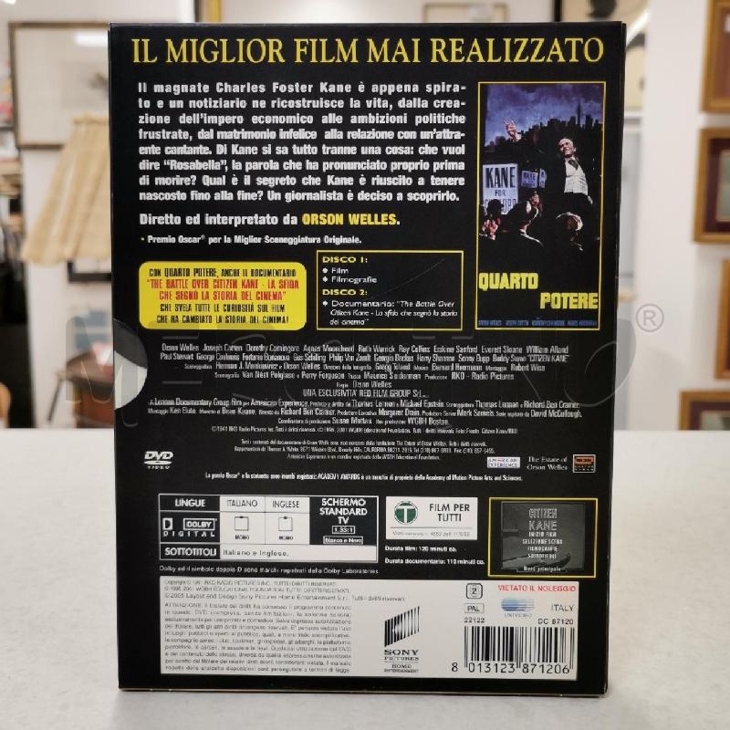DVD QUARTO POTERE 2 DISCHI | Mercatino dell'Usato Roma torrevecchia 2