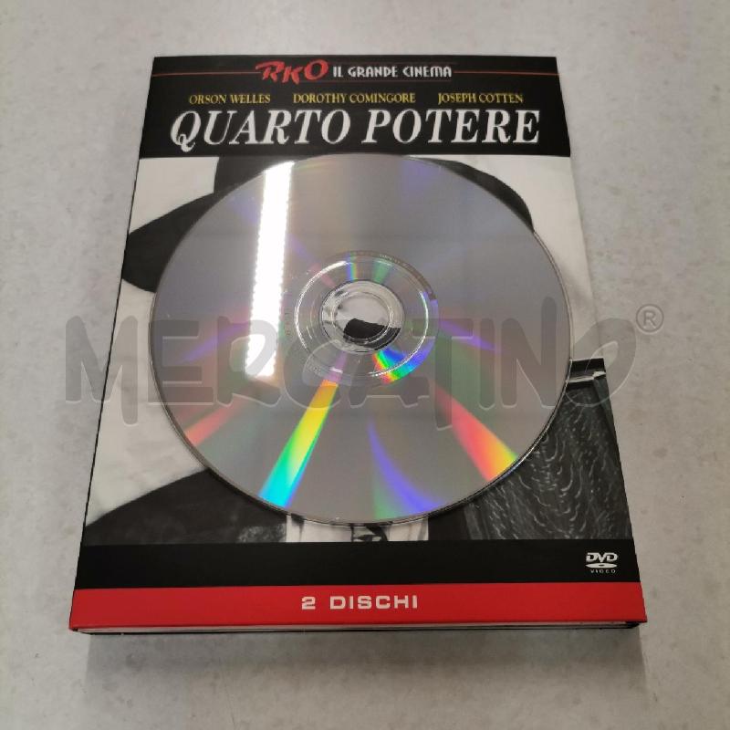 DVD QUARTO POTERE 2 DISCHI | Mercatino dell'Usato Roma torrevecchia 5