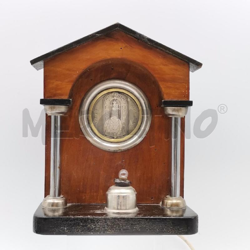 EDICOLA DEVOZIONALE MADONNA LAURETANA CON LUMINO PICCOLI DIF | Mercatino dell'Usato Roma torrevecchia 1