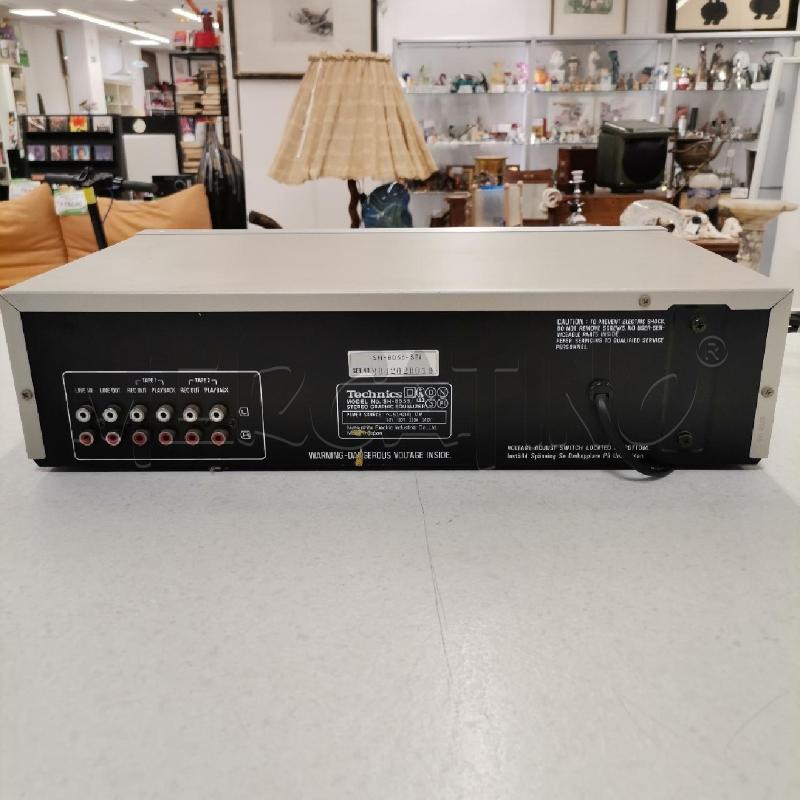 EQUALIZZATORE GRAFICO STEREO TECHNICS SH 8055 + LIBRETTO | Mercatino dell'Usato Roma torrevecchia 4