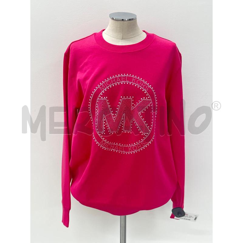 FELPA MICHAEL KORS FUCSIA STRASS | Mercatino dell'Usato Roma torrevecchia 1