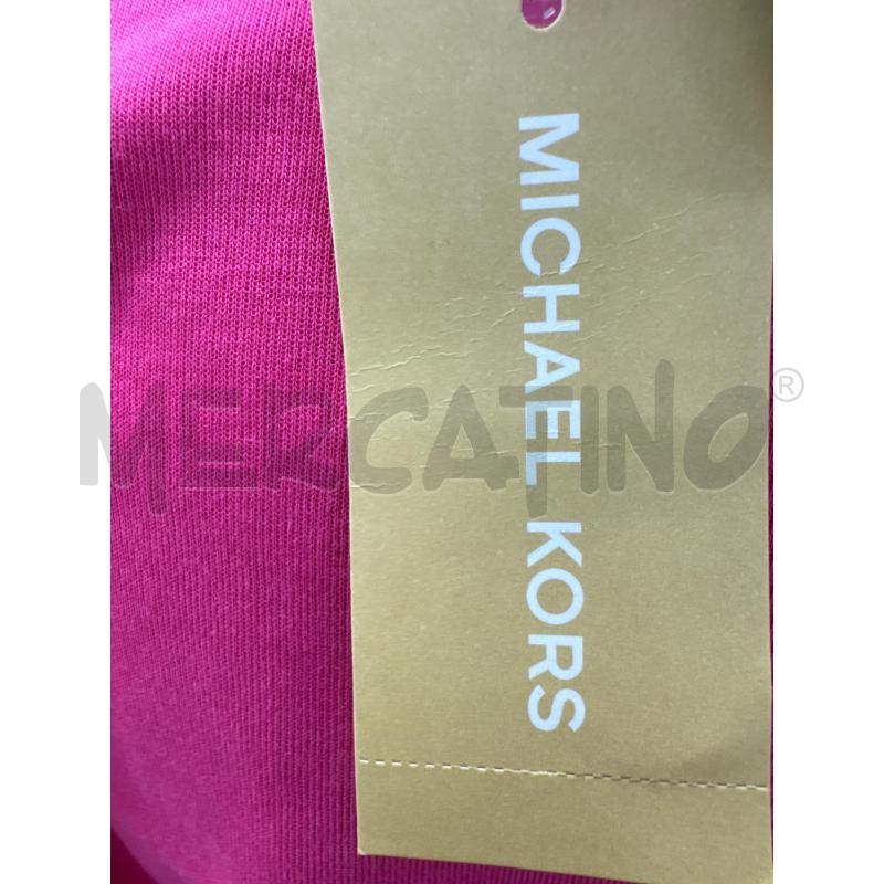 FELPA MICHAEL KORS FUCSIA STRASS | Mercatino dell'Usato Roma torrevecchia 4