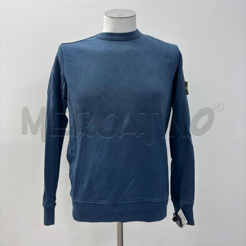 FELPA STONE ISLAND BLU  | Mercatino dell'Usato Roma torrevecchia 1