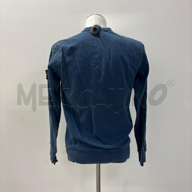 FELPA STONE ISLAND BLU  | Mercatino dell'Usato Roma torrevecchia 3
