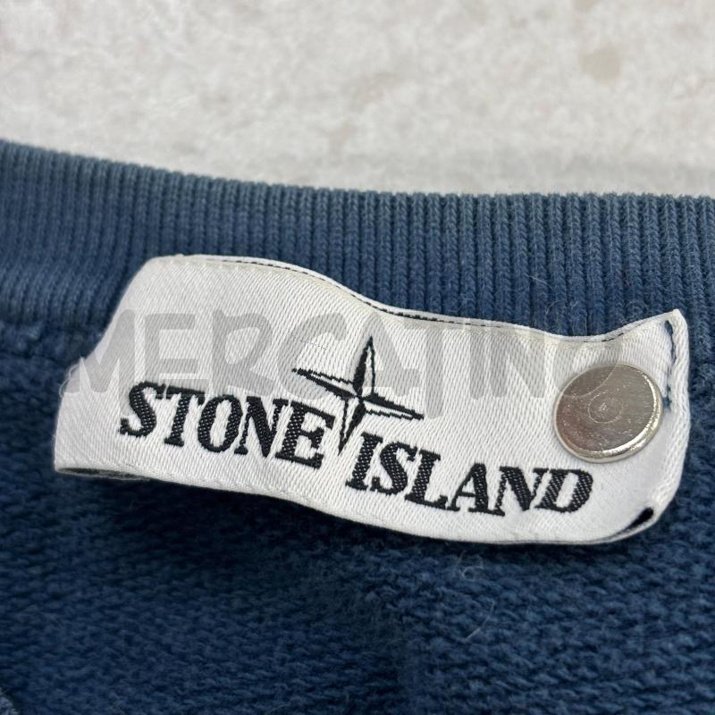 FELPA STONE ISLAND BLU  | Mercatino dell'Usato Roma torrevecchia 4