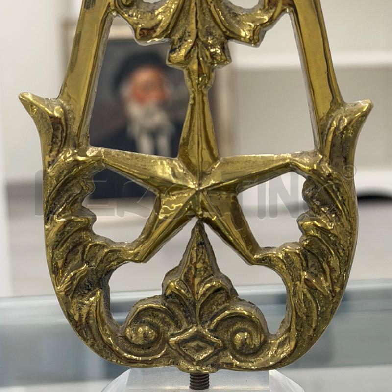 FERMA CARTE OTTONE STENDARDO B/PLEXIGLASS | Mercatino dell'Usato Roma torrevecchia 2