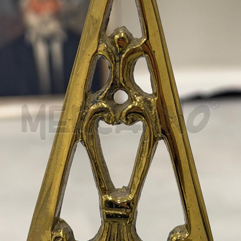 FERMA CARTE OTTONE STENDARDO B/PLEXIGLASS | Mercatino dell'Usato Roma torrevecchia 5