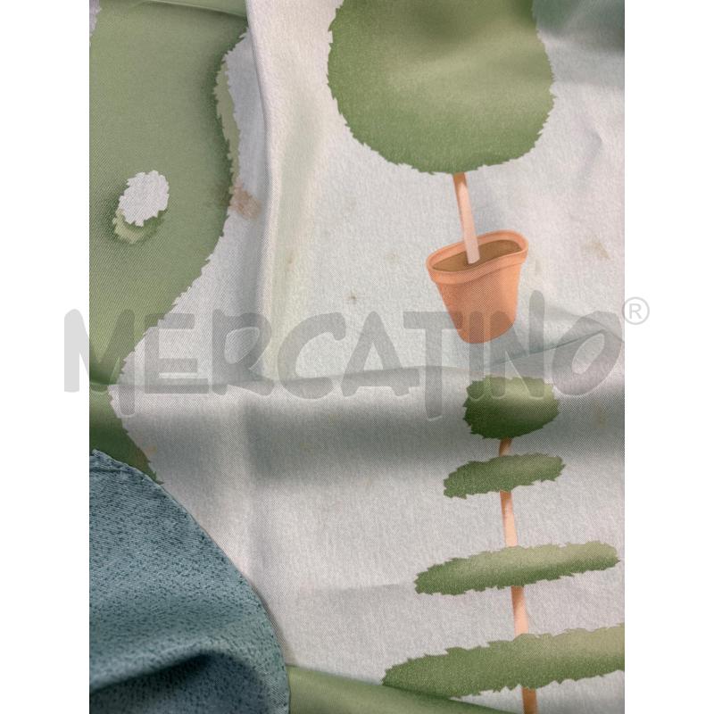 FOULARD BVLGARI BY DAVIDE PIZZIGONI VERDE MENTA | Mercatino dell'Usato Roma torrevecchia 5
