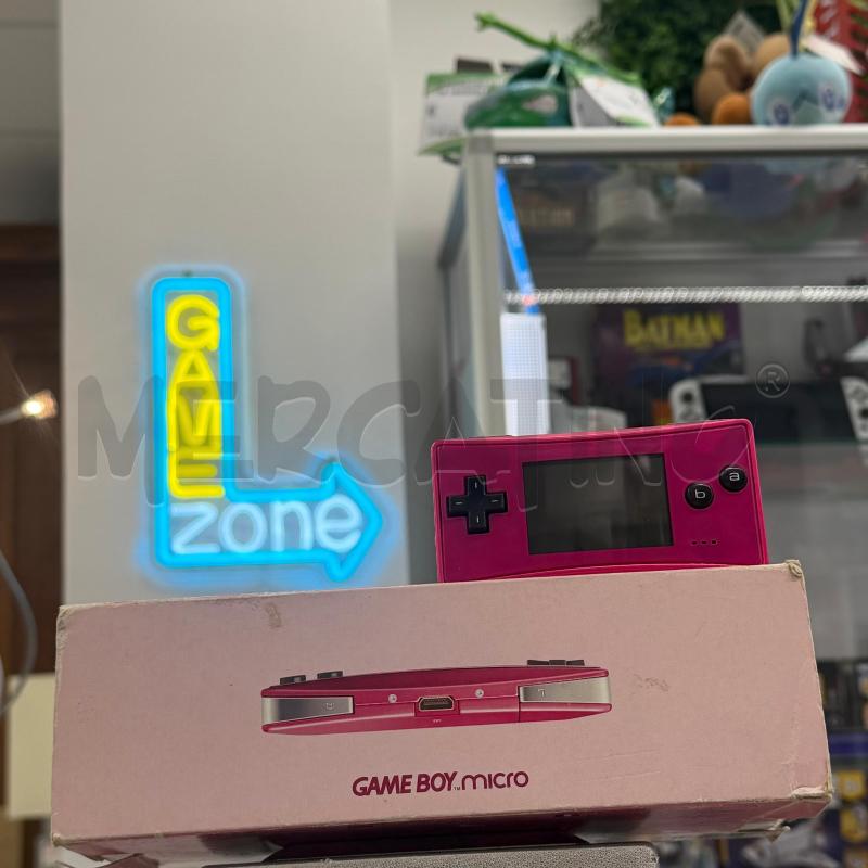 GAMEBOY MICRO FUCSIA+SCATOLA PERFETTAMENTE FUNZIONANTE | Mercatino dell'Usato Roma torrevecchia 1