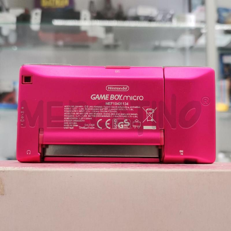 GAMEBOY MICRO FUCSIA+SCATOLA PERFETTAMENTE FUNZIONANTE | Mercatino dell'Usato Roma torrevecchia 3