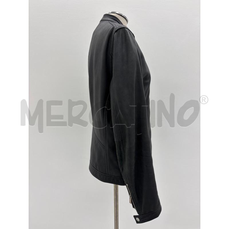 GIACCA DONNA DONDUP NERA PELLE  | Mercatino dell'Usato Roma torrevecchia 2