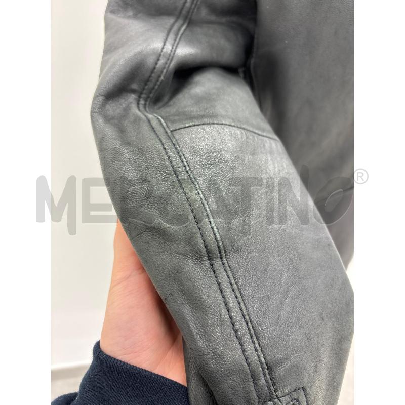 GIACCA DONNA DONDUP NERA PELLE  | Mercatino dell'Usato Roma torrevecchia 4