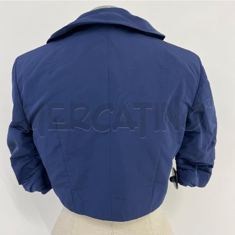 GIACCA DONNA PINKO BLU CROPP  | Mercatino dell'Usato Roma torrevecchia 3