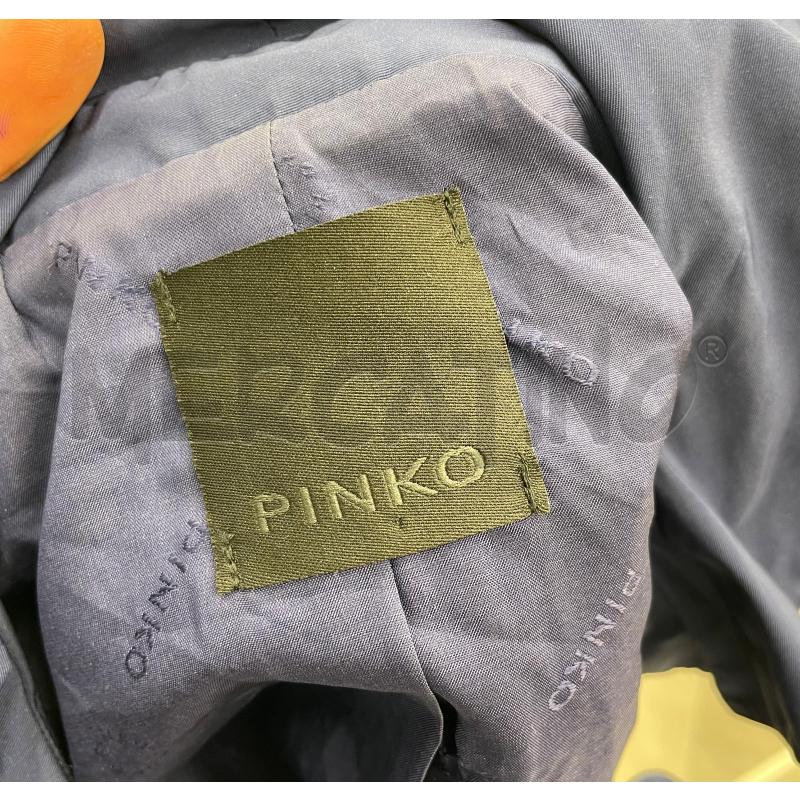 GIACCA DONNA PINKO BLU CROPP  | Mercatino dell'Usato Roma torrevecchia 5