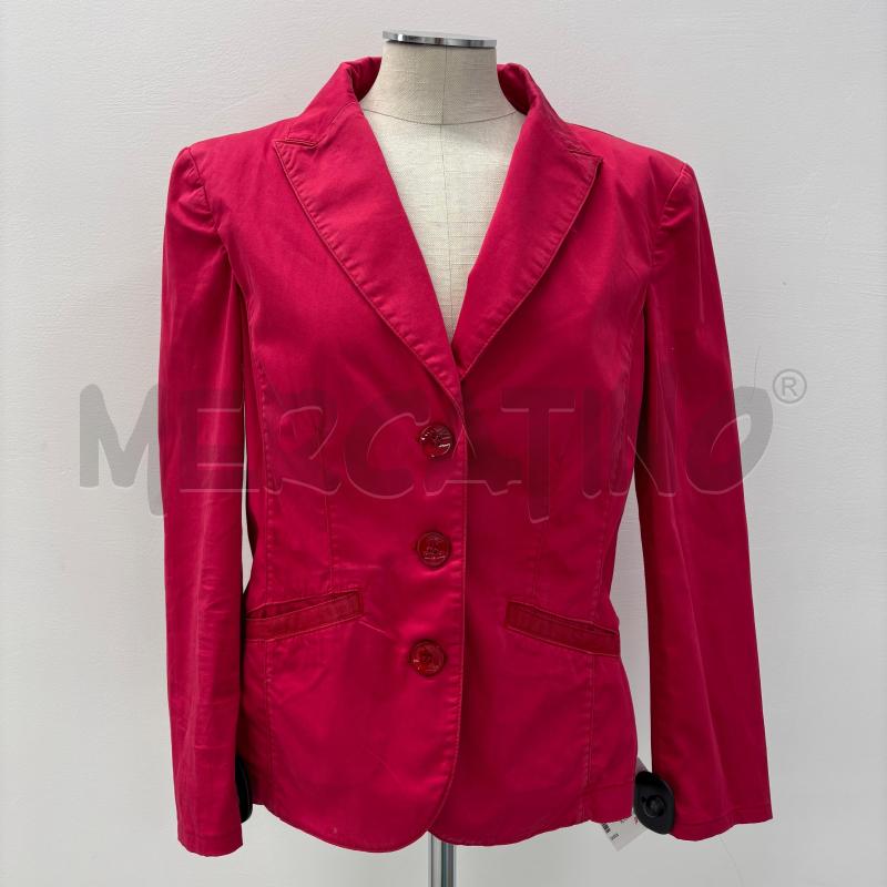 GIACCA D ARMANI JEANS ROSSA 3 BOTT | Mercatino dell'Usato Roma torrevecchia 1
