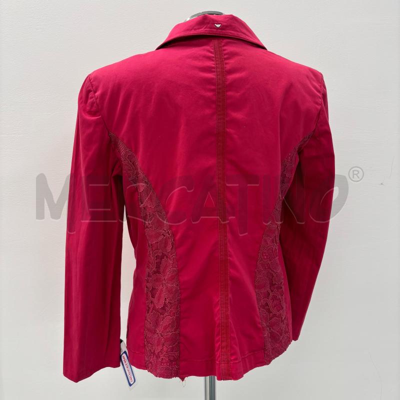 GIACCA D ARMANI JEANS ROSSA 3 BOTT | Mercatino dell'Usato Roma torrevecchia 3