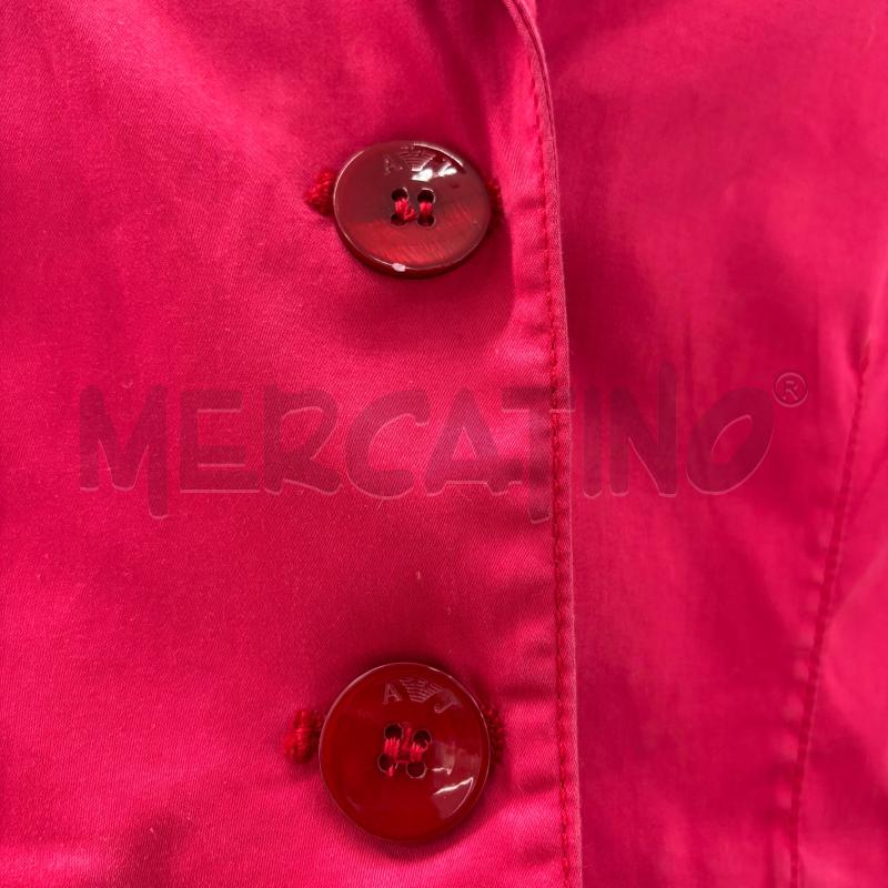 GIACCA D ARMANI JEANS ROSSA 3 BOTT | Mercatino dell'Usato Roma torrevecchia 4