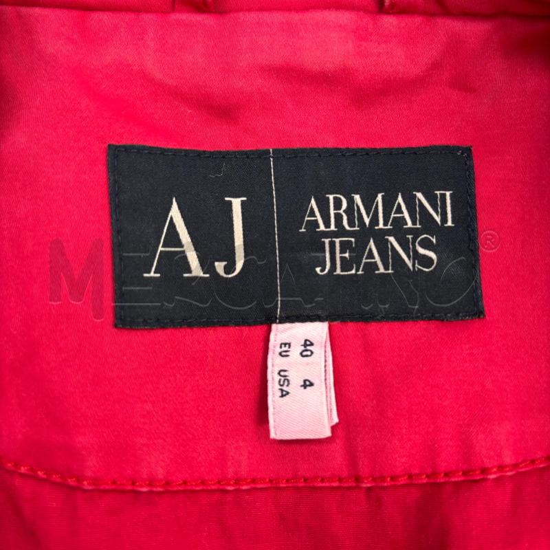GIACCA D ARMANI JEANS ROSSA 3 BOTT | Mercatino dell'Usato Roma torrevecchia 5