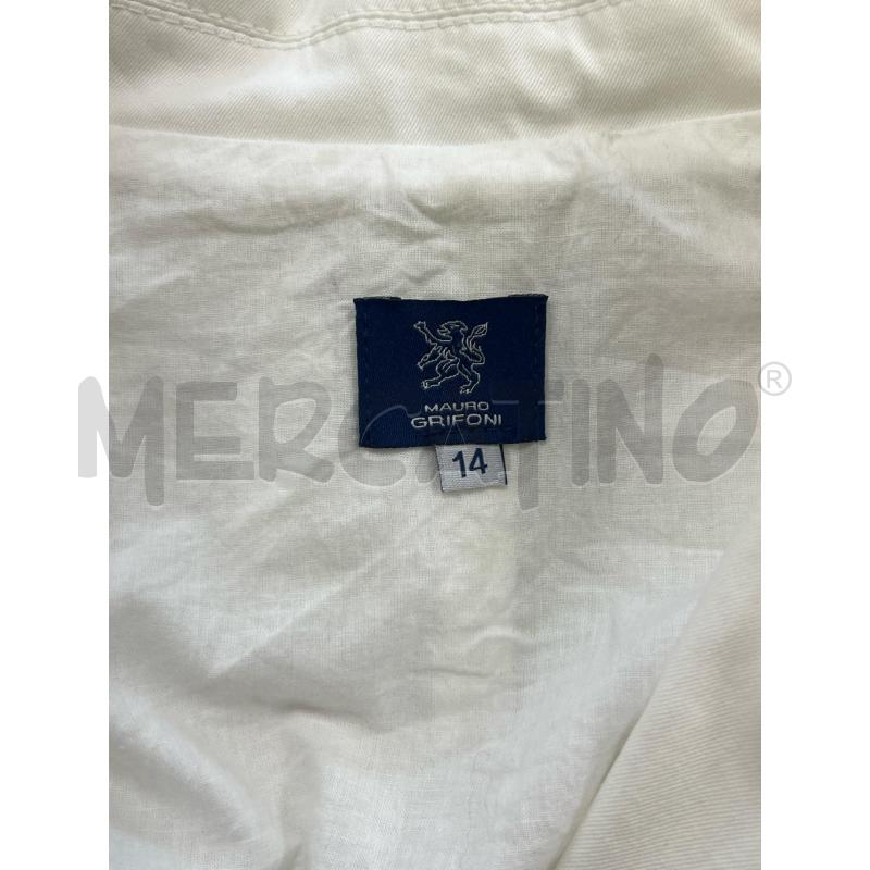 GIACCA D MAURO GRIFONI BIANCA | Mercatino dell'Usato Roma torrevecchia 4