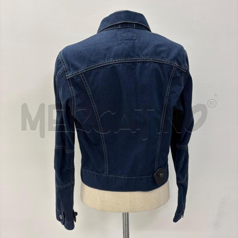 GIACCA D REPLAY BLU JEANS BOTTONI ARGENT | Mercatino dell'Usato Roma torrevecchia 3