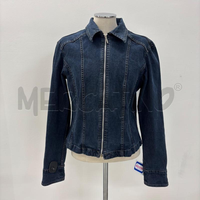 GIACCA D TRUSSARDI JEANS CUCITURE GIALLE  | Mercatino dell'Usato Roma torrevecchia 1