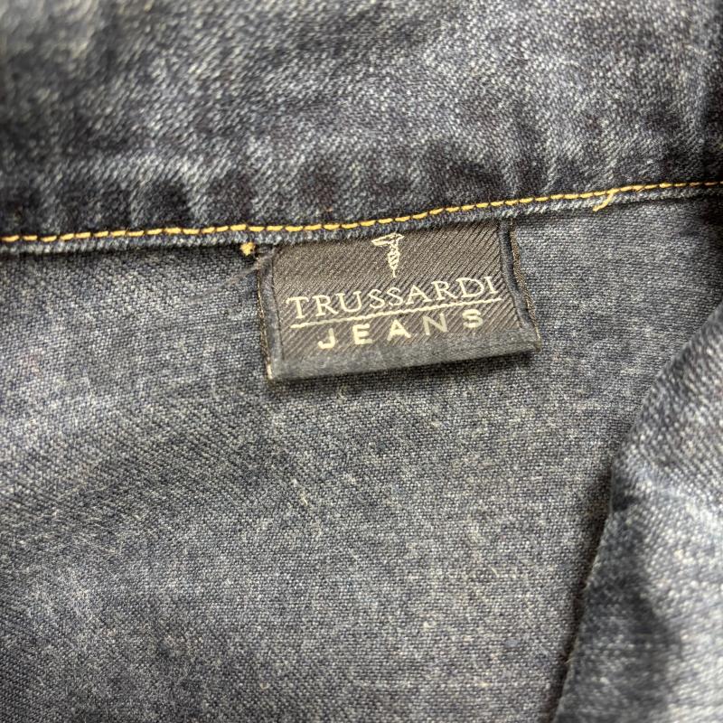 GIACCA D TRUSSARDI JEANS CUCITURE GIALLE  | Mercatino dell'Usato Roma torrevecchia 4