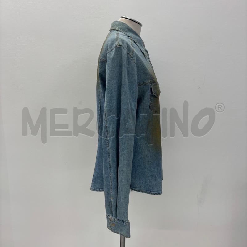 GIACCA D UNGARO FEVER DENIM SFUMATURA DORATA | Mercatino dell'Usato Roma torrevecchia 2