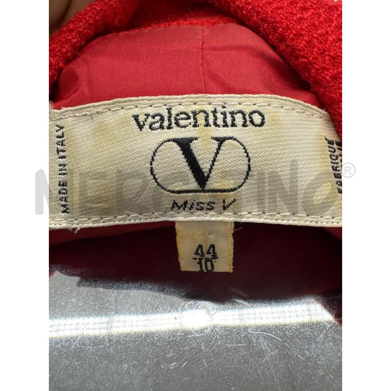 GIACCA D VALENTINO ROSSA BOTTONI NERI | Mercatino dell'Usato Roma torrevecchia 4