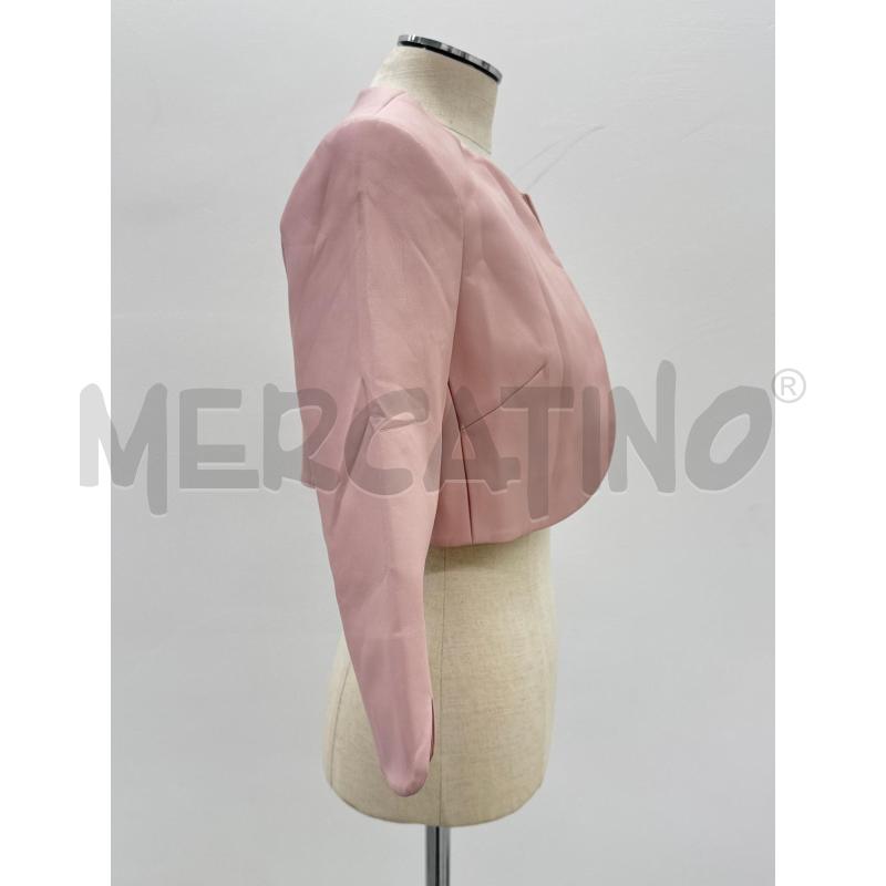 GIACCA LIUJO CORTA ROSA ECOPELLE | Mercatino dell'Usato Roma torrevecchia 2
