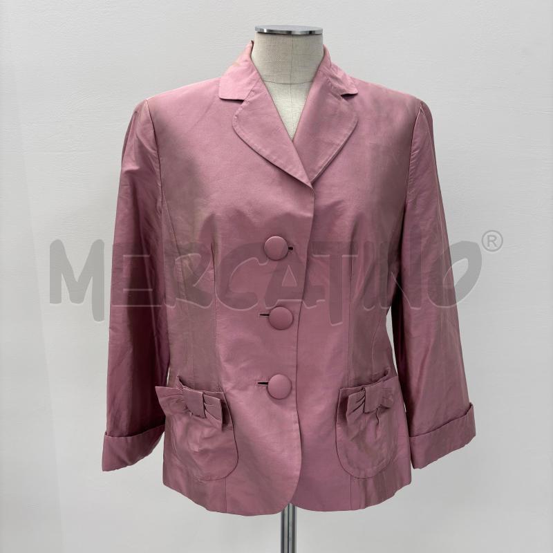 GIACCA LUISA SPAGNOLI SETA ROSA ANTICO  | Mercatino dell'Usato Roma torrevecchia 1