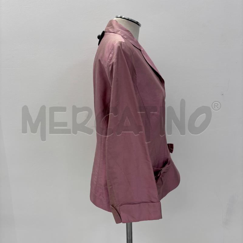 GIACCA LUISA SPAGNOLI SETA ROSA ANTICO  | Mercatino dell'Usato Roma torrevecchia 2