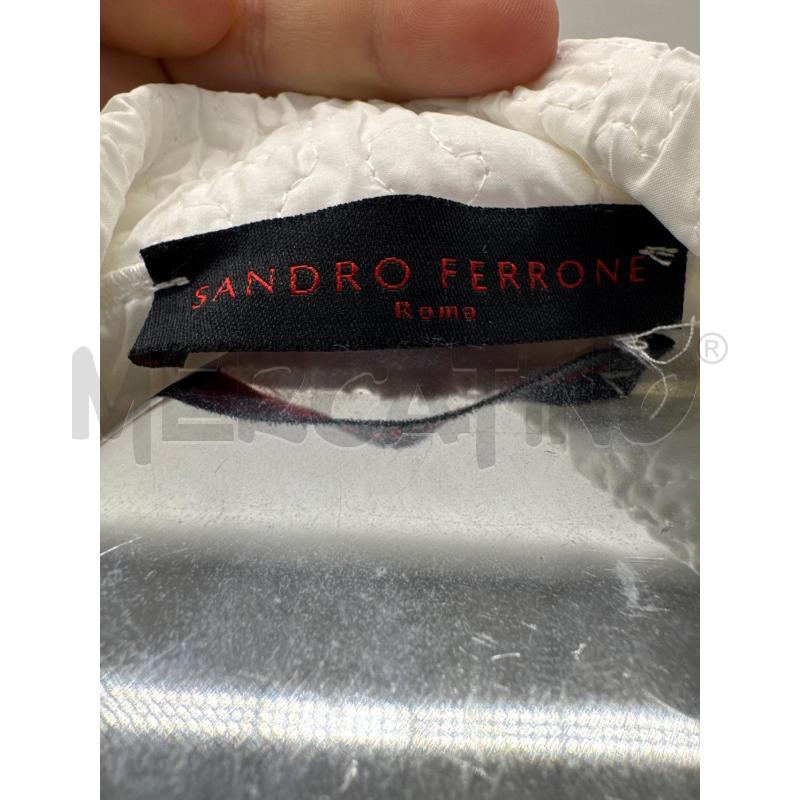 GIACCA SANDRO FERRONE BIANCA INCRESPATA | Mercatino dell'Usato Roma torrevecchia 4