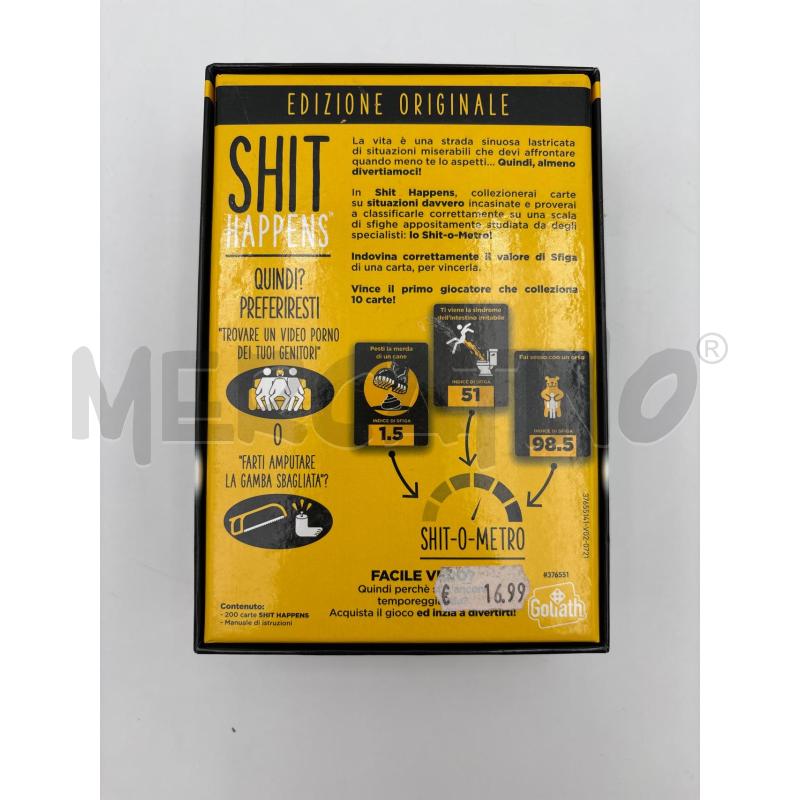 GIOCO DA TAVOLO SHIT HAPPENS | Mercatino dell'Usato Roma torrevecchia 2