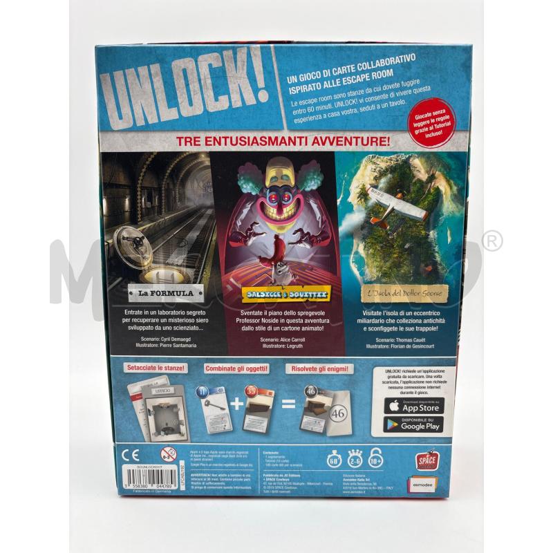 GIOCO DA TAVOLO UNLOCK! ESCAPE ADVENTURES | Mercatino dell'Usato Roma torrevecchia 2