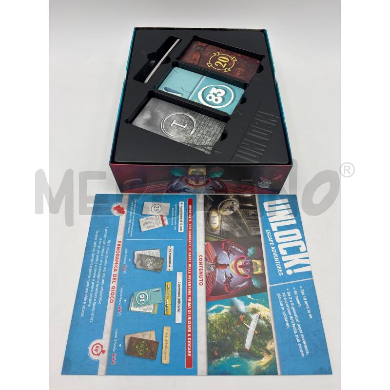 GIOCO DA TAVOLO UNLOCK! ESCAPE ADVENTURES | Mercatino dell'Usato Roma torrevecchia 3