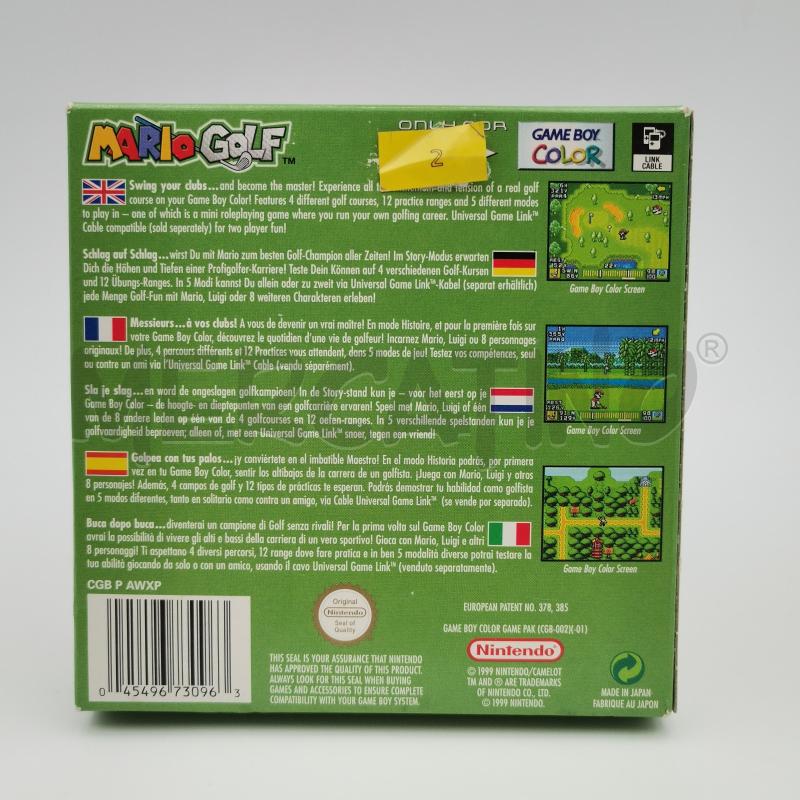 GIOCO GAMEBOY COLOR MARIO GOLF COMPLETO DI LIBRETTI | Mercatino dell'Usato Roma torrevecchia 2